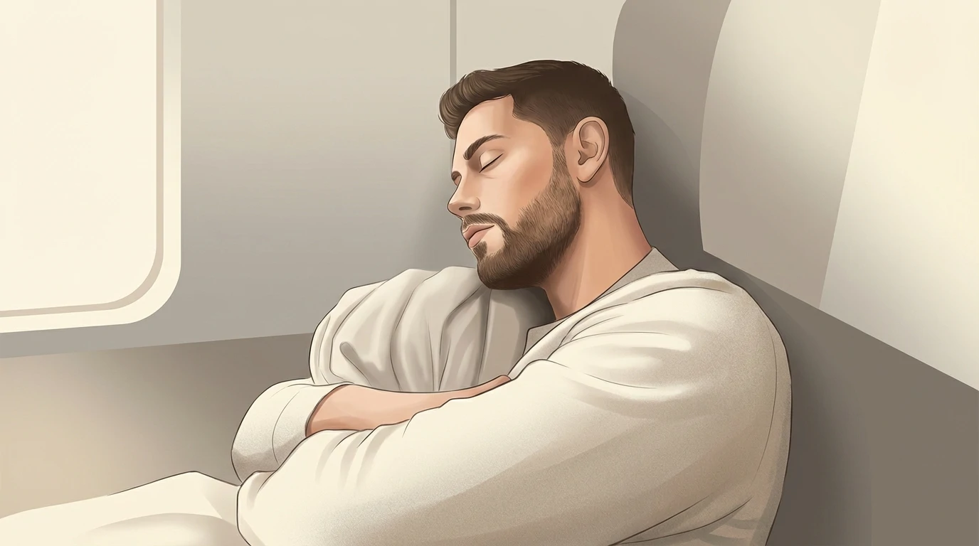 Fernando Castellanos dormido